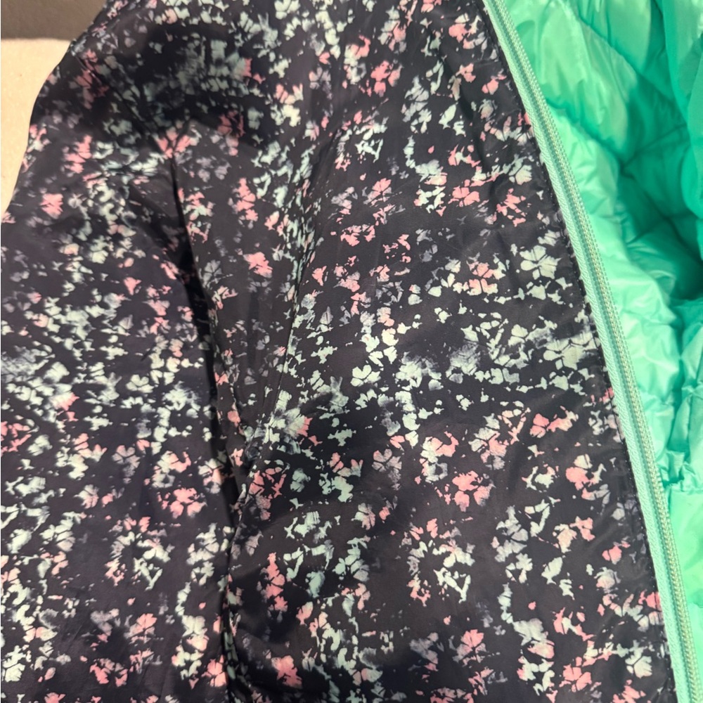Eddie Bauer Kids Jacket - Black and Green Floral